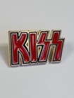 Kiss Rock Band Lapel Pin Red 