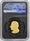 2025 Canada Silver 20 Dollars Ngc Pf-70 Matte Elegant Maple Leaf Rhodium Plated
