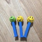 Pez Candy Dispensers Lot Of 21 Smiley Face Cartoon Character Heads Mixed