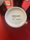 Braniff Intl  First Class Demitasse Espresso Set Of 4 Black White By Iac