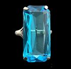 Blue Topaz Ring 925 Sterling Silver Ring Handmade Gemstone Ring Women s Ring