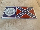 Smokey And The Bandit Firebird Trans Am Georgia Embossed License Plate 1977 1978