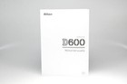 Nikon D600 Digital Camera Instruction Manual User s Guide Book  g184