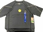 Speedo Men s Uv Swim Shirt Short Sleeve Loose Fit Easy Tee black white navy grey