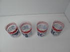 Vintage Nasa Apollo  Glasses Lot  Of 4  Moon 1969