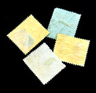 Jamaica Stamp Lot - 1913 King George V Issue Used Colored Paper  