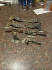 Vintage Ice Box Hardware 1 Handle Latch  4 Door Hinge  2 Lock Latches
