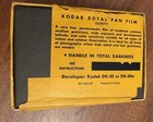 Vtg 25 Sheets Kodak Panchomatic Film   2-1 4 X 3-1 4  Jan 1963 - 70  Left