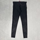 Spanx Faux Leather Leggings Size Xl Snake Black Shine Pants Women s