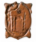 1906 Rare Art Nouveau Masonic Bronze Plaque Eureka Lodge No 39 Newark Nj