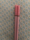 Japanese Pink  Sakura  Chopsticks W  Free Handmade Silk Holder