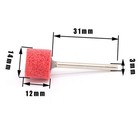 150 - 1000 Grit Nylon Fiber Polishing Wheel Abrasive Disc For Dremel 1 8   Shank