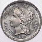 1879 3cn Pcgs Pr64 Cac Three Cent Nickel Proof Free Shipping