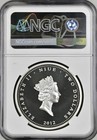 2012 Our Friends Series Kurilian Bobtail Cat 1 Oz  999 Ngc Pf69 Uc Colorized