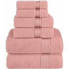 100 turkish Cotton Towel Set Bath Hand Washcloths Oeko-tex Quick Dry Luxury Soft