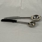  2  Vollrath Usa Made Spoodle Portion Control Spoons 2oz And 4oz Stainless Steel