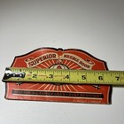 Vintage Superior 30 Needle Book Western Germany Atc Sewing Collectible Red