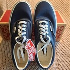 Unisex Vans Era Shoes   Canvas   Navy   Lace-up   8 5 Womens   7 Mens