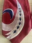 Vintage 40s  Silk Art Deco Rockabilly Necktie Tie  Tru Val