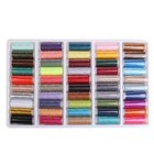 Polyester Thread Sewing Threads Spools Multipurpose Sewing Assorted Set Of 39 Pc