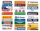Slot Car 1 32 1 24 Scale Guard Rail barrier Wall Logos buy 2 Get 1 Sheet Free
