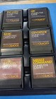 Atari 400 800 Games Lot Of 8 With Licensed Case   2 Manuals