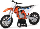 450 Sx-f Dirt Bike Motorcycle Orange And White 1 12 Diecast Motorcycle Model By 