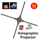 3d Holographic Projector Hologram Led Display Fan Advertising Player Phone App