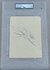 Judy Garland Signed Autographed 6x4 5 Vintage Album Page Psa dna Wizard Of Oz