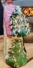 Vintage Bisque Ceramic Incense Cone Burner Smoker Cottage House Chimney Japan