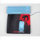 60  Mechanical Gaming Keyboard Blue Switch 68 Keys Wired Rgb Gaming Mouse No Box