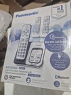 Panasonic Kx-tgd563a Bluetooth Cordless Phone W voice Assist - 3 Handsets Nib
