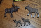 Schleich Moose Family Of 4