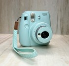 Fujifilm Instax Mini 9 Instant Camera Ice Blue Bundle W  10ct Contact Sheet Film