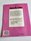 Vintage Barbie Trace And Coloring Book 1985 Golden Book