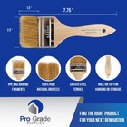 36 Pk- 2 1 2 Inch Chip Paint Brushes For Paint  Stains varnishes glues gesso