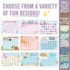 Potty Training Chart For Toddlers Girls -10 Sticker Potty Chart For Toddlers    