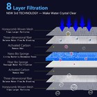 Sunjojo Aquarium Filter Media  Newly Premium 8layer Filter Pads For Aquarium    