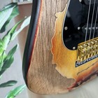Us Warehouse Custom Shop Vintage Srv St Electric Guitar Sss Pickups Gold Parts