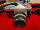 Nikon Nikkormat Ft Slr Camera Black Silver With Nikkor-h Auto 50mm Lens