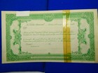 Vintage London Mines   Milling Company Stock Certificate 1000 Shares 1957 Mining