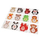 12pcs Newborn Baby Monthly Sticker For 1-12 Month Milestone Memories Photo Props