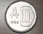 1989 Argentina 10 Australes