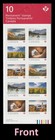 Canada 3438-3442 3442a From Far And Wide P Booklet 10 Mnh 2024