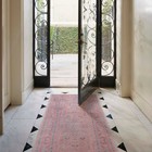 Ruggable 2 x7  Washable Bridgerton Debutante s Dream Runner Rug Rose