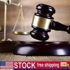1 Set Gavel And Block Wooden Judge Hammer Gavel Sound Block Court Hammer Judge