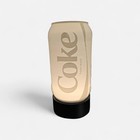 Coca Cola Can Lighted Lithophane Lamp  Rgb Puck Light  11  Colors  3d Printed 