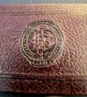 Bangor  Maine Eastern Trust   Banking Company Embossed Check Book Cover