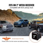 2 Inch Receiver Hitch Step 300 Lbs Load Capacity Universal Fit Truck Suv