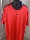 Adidas Originals Adicolor Jacquard Lucid Red Training Jersey Jw5881  Men Xl  Nwt